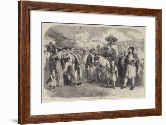 Types of the Population of North Africa-Matthew "matt" Somerville Morgan-Framed Giclee Print