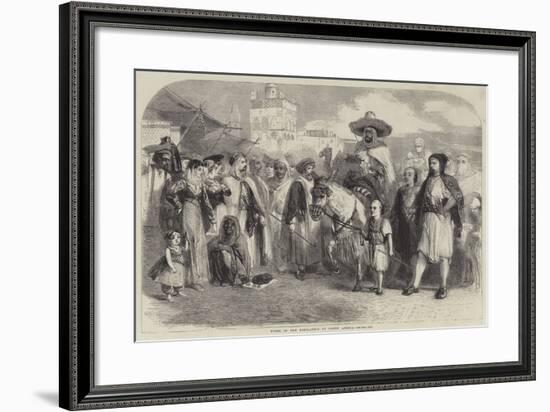 Types of the Population of North Africa-Matthew "matt" Somerville Morgan-Framed Giclee Print