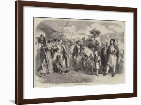 Types of the Population of North Africa-Matthew "matt" Somerville Morgan-Framed Giclee Print