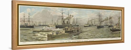 Types of the Royal Navy of Great Britain-null-Framed Premier Image Canvas