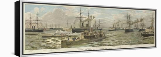 Types of the Royal Navy of Great Britain-null-Framed Premier Image Canvas