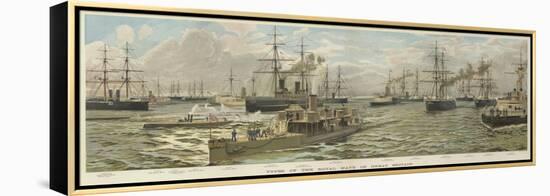 Types of the Royal Navy of Great Britain-null-Framed Premier Image Canvas