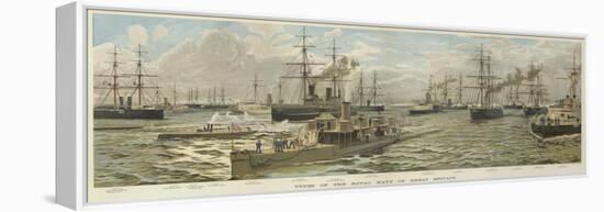 Types of the Royal Navy of Great Britain-null-Framed Premier Image Canvas