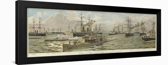 Types of the Royal Navy of Great Britain-null-Framed Giclee Print