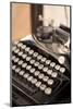 Typewriter, Buttons, Alphabet-Nikky Maier-Mounted Photographic Print