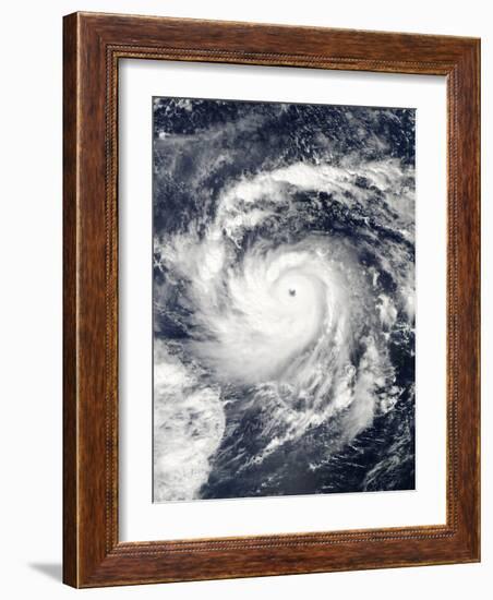 Typhoon Nida in the Pacific Ocean-null-Framed Photographic Print