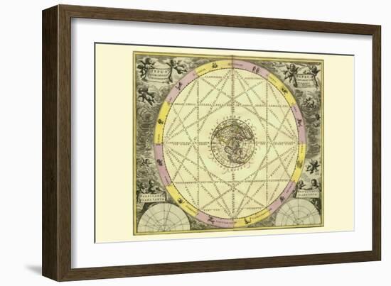 Typhus Aspec-Andreas Cellarius-Framed Art Print