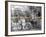 Typical Amsterdam - Panoramic View-Melanie Viola-Framed Art Print