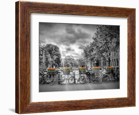 Typical Amsterdam-Melanie Viola-Framed Art Print