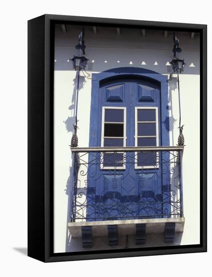 Typical Architecture and Decor Symbolizing Prosperity, Brazil-Michele Molinari-Framed Premier Image Canvas