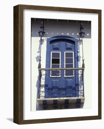 Typical Architecture and Decor Symbolizing Prosperity, Brazil-Michele Molinari-Framed Photographic Print