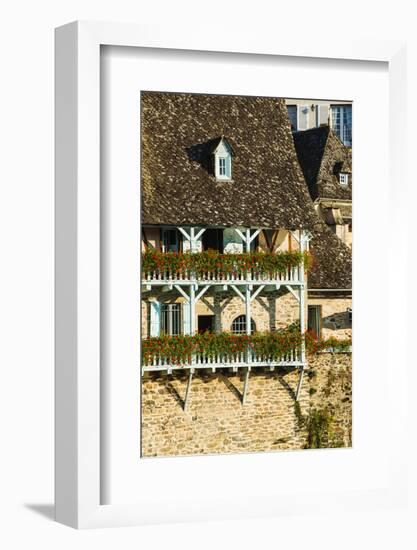 Typical Architecture in Argentat, Limousin, France-Nadia Isakova-Framed Photographic Print