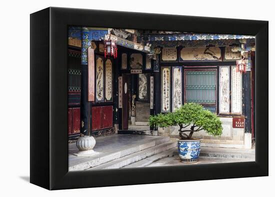 Typical Architecture of the Zhu Family Garden, Jianshui County-Nadia Isakova-Framed Premier Image Canvas