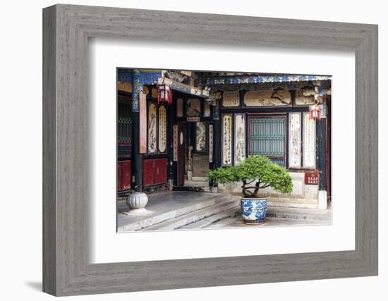 Typical Architecture of the Zhu Family Garden, Jianshui County-Nadia Isakova-Framed Photographic Print