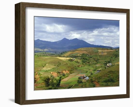 Typical Central Highlands Landscape, Near Dalat, Vietnam, Asia-Robert Francis-Framed Photographic Print
