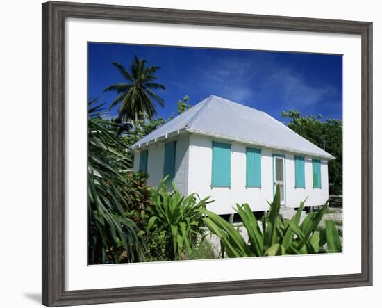 Typical Cottage, George Town, Grand Cayman, Cayman Islands, West Indies, Central America-Ruth Tomlinson-Framed Photographic Print