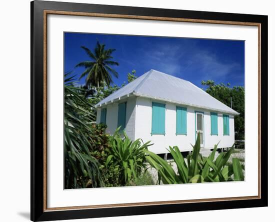 Typical Cottage, George Town, Grand Cayman, Cayman Islands, West Indies, Central America-Ruth Tomlinson-Framed Photographic Print