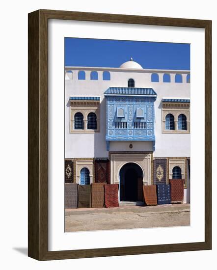 Typical Decorative Window in a Carpet Shop in the Medina, Tunisia, North Africa, Africa-Papadopoulos Sakis-Framed Photographic Print