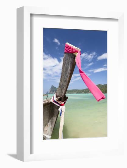 Typical Longtail Boat at Koh Phi Phi, Thailand, Andaman Sea-Harry Marx-Framed Photographic Print