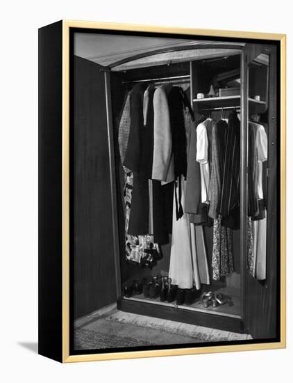 Typical Middle Class English Man's Wardrobe-Bob Landry-Framed Premier Image Canvas