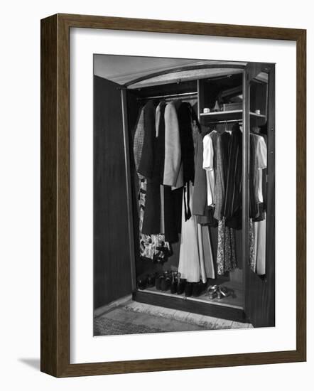 Typical Middle Class English Man's Wardrobe-Bob Landry-Framed Photographic Print