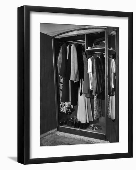 Typical Middle Class English Man's Wardrobe-Bob Landry-Framed Photographic Print