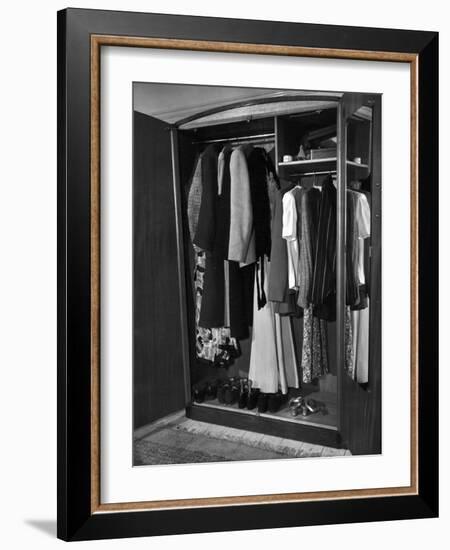 Typical Middle Class English Man's Wardrobe-Bob Landry-Framed Photographic Print