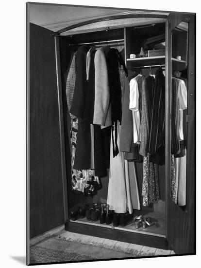 Typical Middle Class English Man's Wardrobe-Bob Landry-Mounted Photographic Print