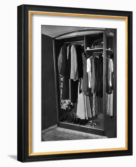 Typical Middle Class English Man's Wardrobe-Bob Landry-Framed Photographic Print