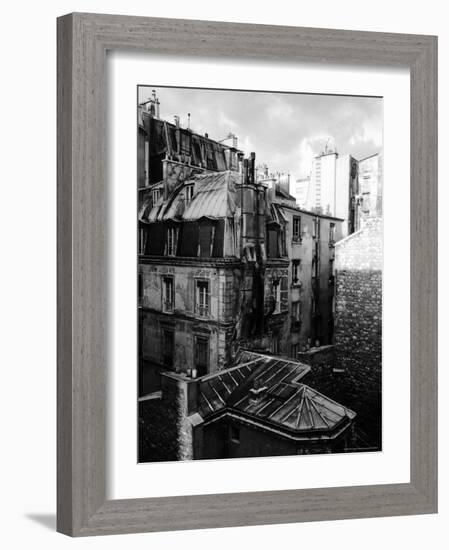 Typical Parisian Rooftop Scene-Alfred Eisenstaedt-Framed Photographic Print