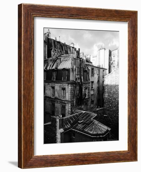 Typical Parisian Rooftop Scene-Alfred Eisenstaedt-Framed Photographic Print