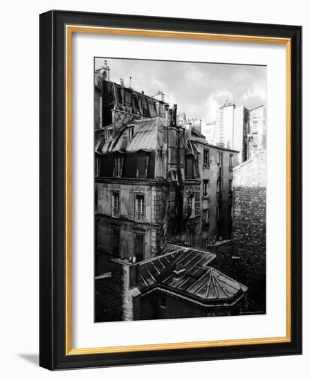 Typical Parisian Rooftop Scene-Alfred Eisenstaedt-Framed Photographic Print