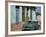 Typical Paved Street with Colourful Houses and Old American Car, Trinidad, Cuba, West Indies-Eitan Simanor-Framed Photographic Print