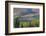 Typical Rolling Hills Landscape. Tuscany, Italy-Tom Norring-Framed Photographic Print