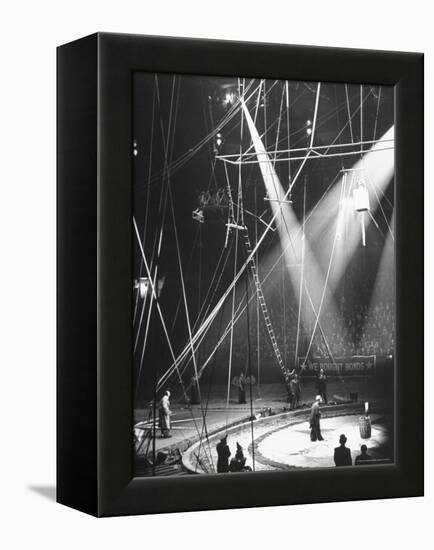 Typical Scene at Circus-Marie Hansen-Framed Premier Image Canvas