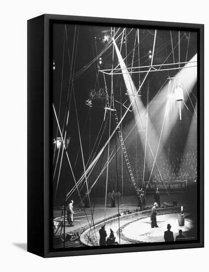 Typical Scene at Circus-Marie Hansen-Framed Premier Image Canvas