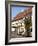 Typical Street of Pastel Houses, Aeroskobing, Aero, Denmark, Scandinavia, Europe-Ken Gillham-Framed Photographic Print