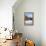 Typical wooden hut framed by woods and snowy peaks, Langwies, district of Plessur, Canton of Graubu-Roberto Moiola-Framed Premier Image Canvas displayed on a wall