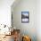 Typical wooden hut framed by woods and snowy peaks, Langwies, district of Plessur, Canton of Graubu-Roberto Moiola-Framed Premier Image Canvas displayed on a wall