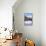 Typical wooden hut framed by woods and snowy peaks, Langwies, district of Plessur, Canton of Graubu-Roberto Moiola-Framed Premier Image Canvas displayed on a wall