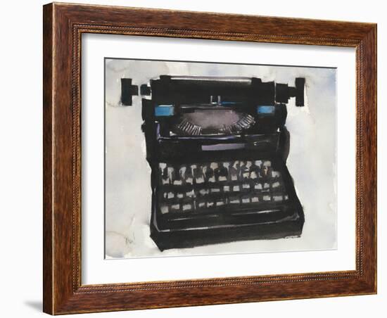 Typing II-Samuel Dixon-Framed Art Print