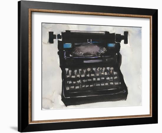 Typing II-Samuel Dixon-Framed Art Print