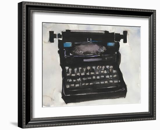 Typing II-Samuel Dixon-Framed Art Print