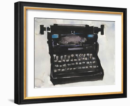 Typing II-Samuel Dixon-Framed Art Print