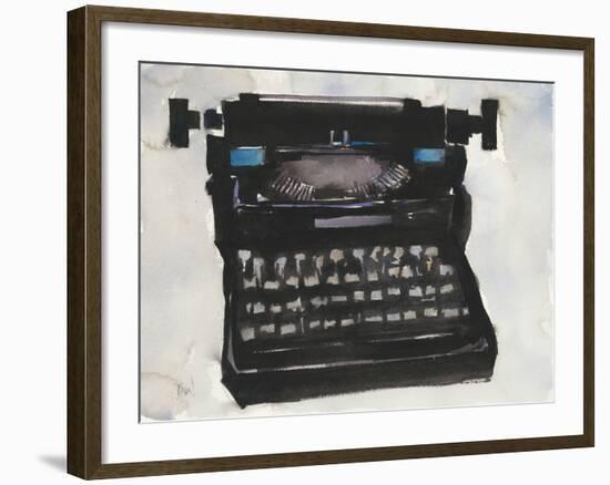 Typing II-Samuel Dixon-Framed Art Print