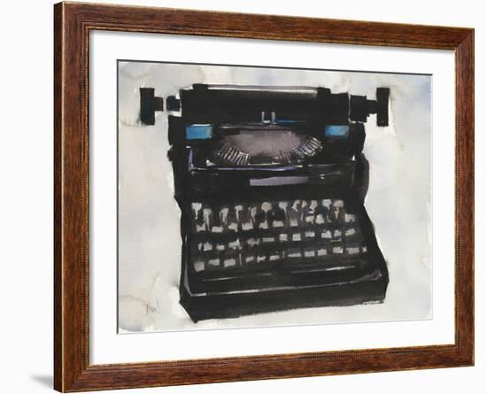 Typing II-Samuel Dixon-Framed Art Print