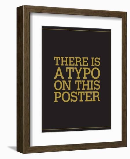 Typo-J.J. Brando-Framed Premium Giclee Print