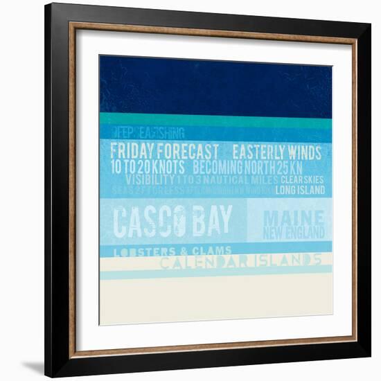 Typography IV-Tom Frazier-Framed Giclee Print