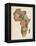 Typography Text Map of Africa-Michael Tompsett-Framed Stretched Canvas