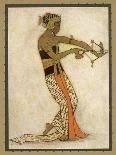 Two Royal Court Dancers Performing the Female Style of Javanese Dance-Tyra Kleen-Art Print